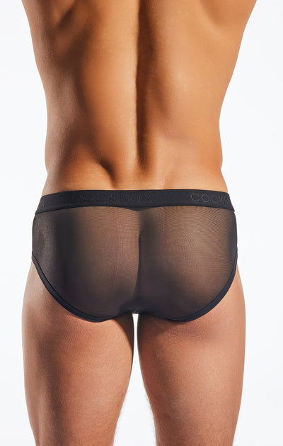 Cocksox Mesh Sports Brief Nero