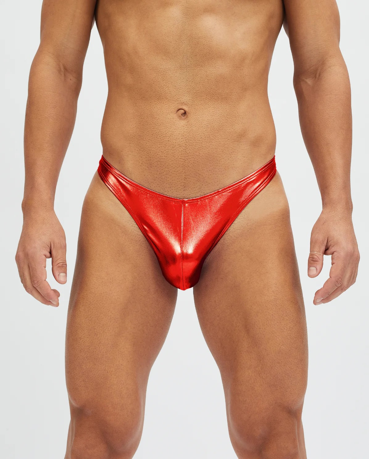 Project Claude Diamond Back Thong Red