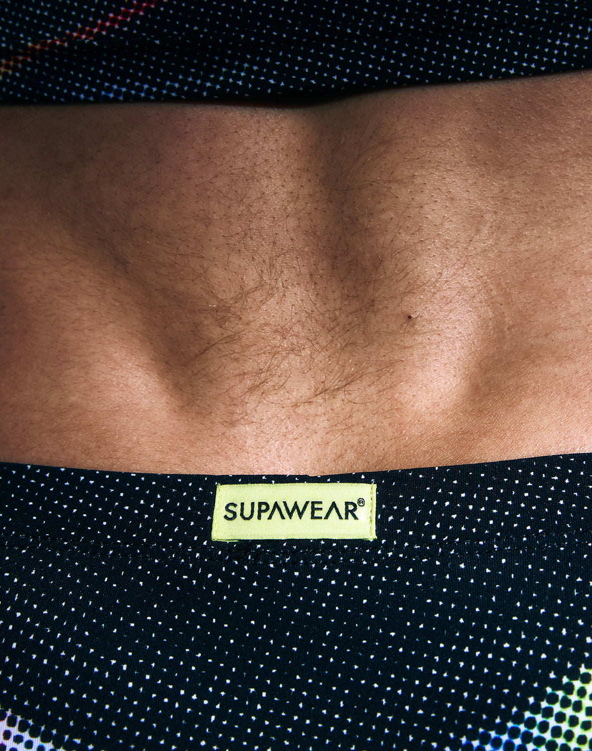 Supawear Printed Pride Brief Underwear Black
