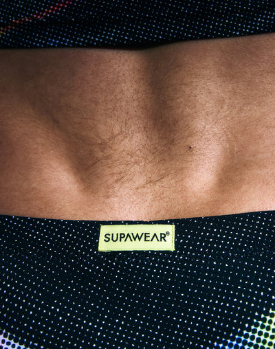 Supawear Printed Pride Brief Underwear Black