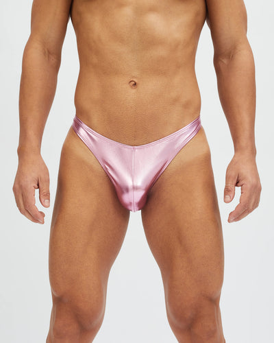 Project Claude Diamond Back Thong Pink