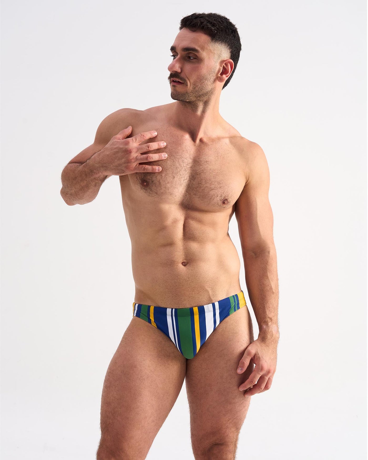 Teamm8 Cabana Bikini Swim Brief Navy Mix