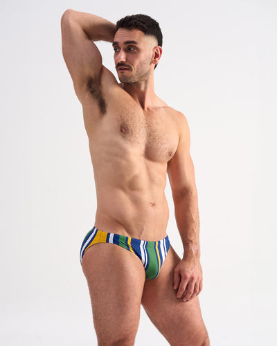 Teamm8 Cabana Bikini Swim Brief Navy Mix