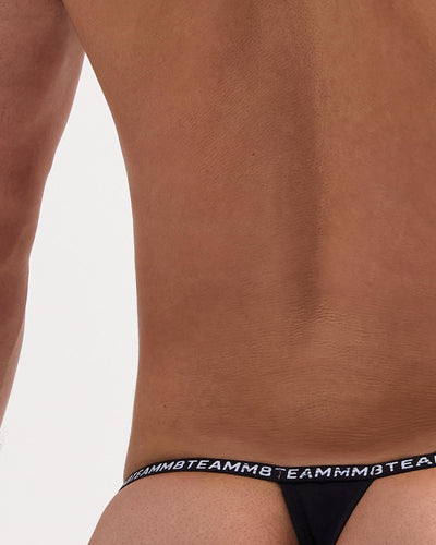 Teamm8 Glide Micro Thong Onyx
