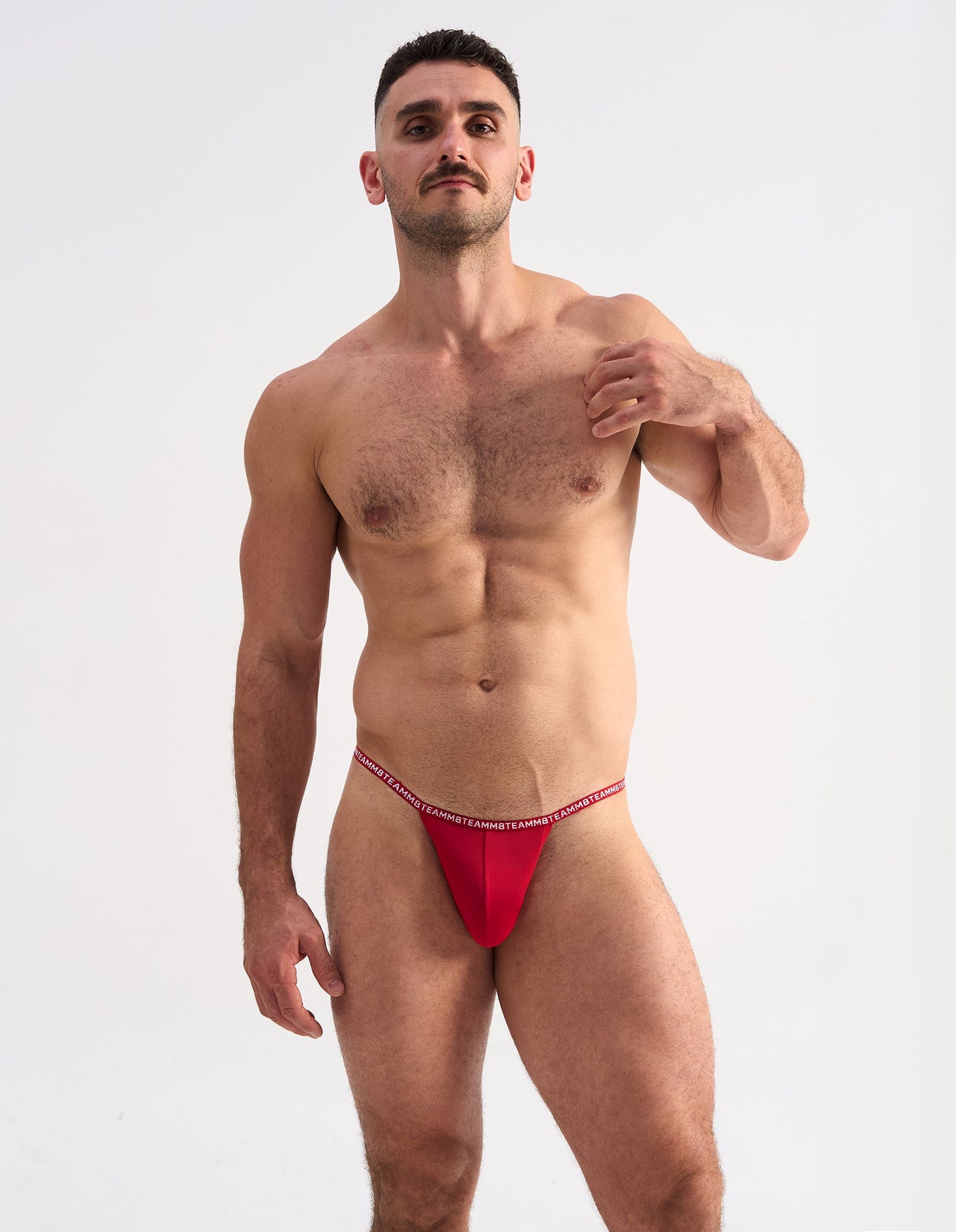 Teamm8 Glide Micro Thong Vermillion