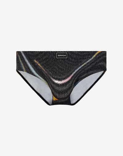 Supawear Printed Pride Brief Underwear Black