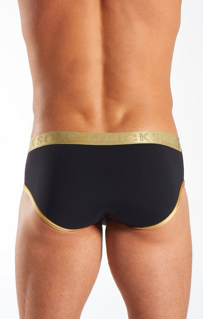 Cocksox - Sports Brief - Gold Shimmer