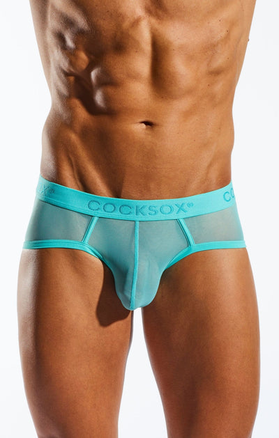 Cocksox Mesh Sports Brief Cool Wave