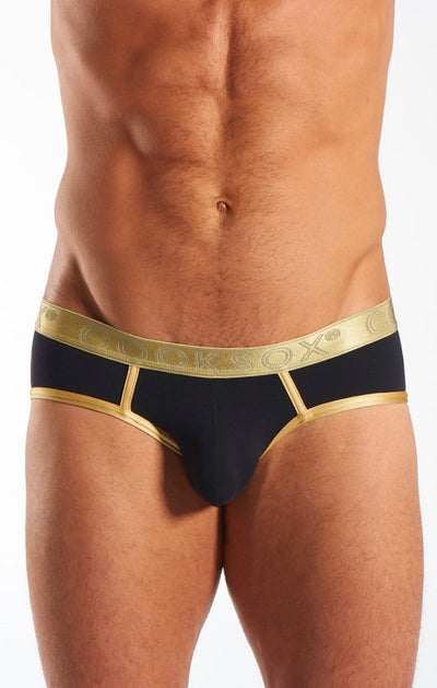 Cocksox - Sports Brief - Gold Shimmer