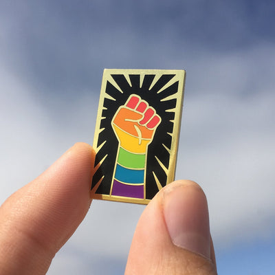 Gaypin - Rainbow Resist Pin