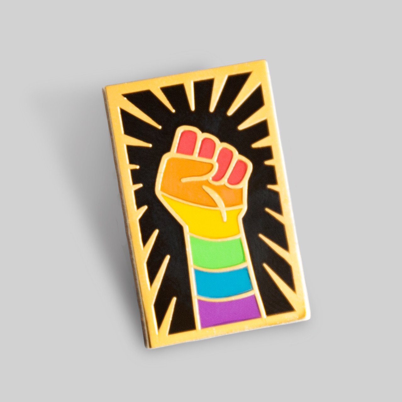 Gaypin - Rainbow Resist Pin