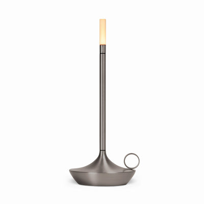 Graypants Wick LED Table Lamp Graphite