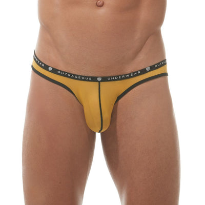 Gregg Homme Bubble G'Homme Briefs Yellow
