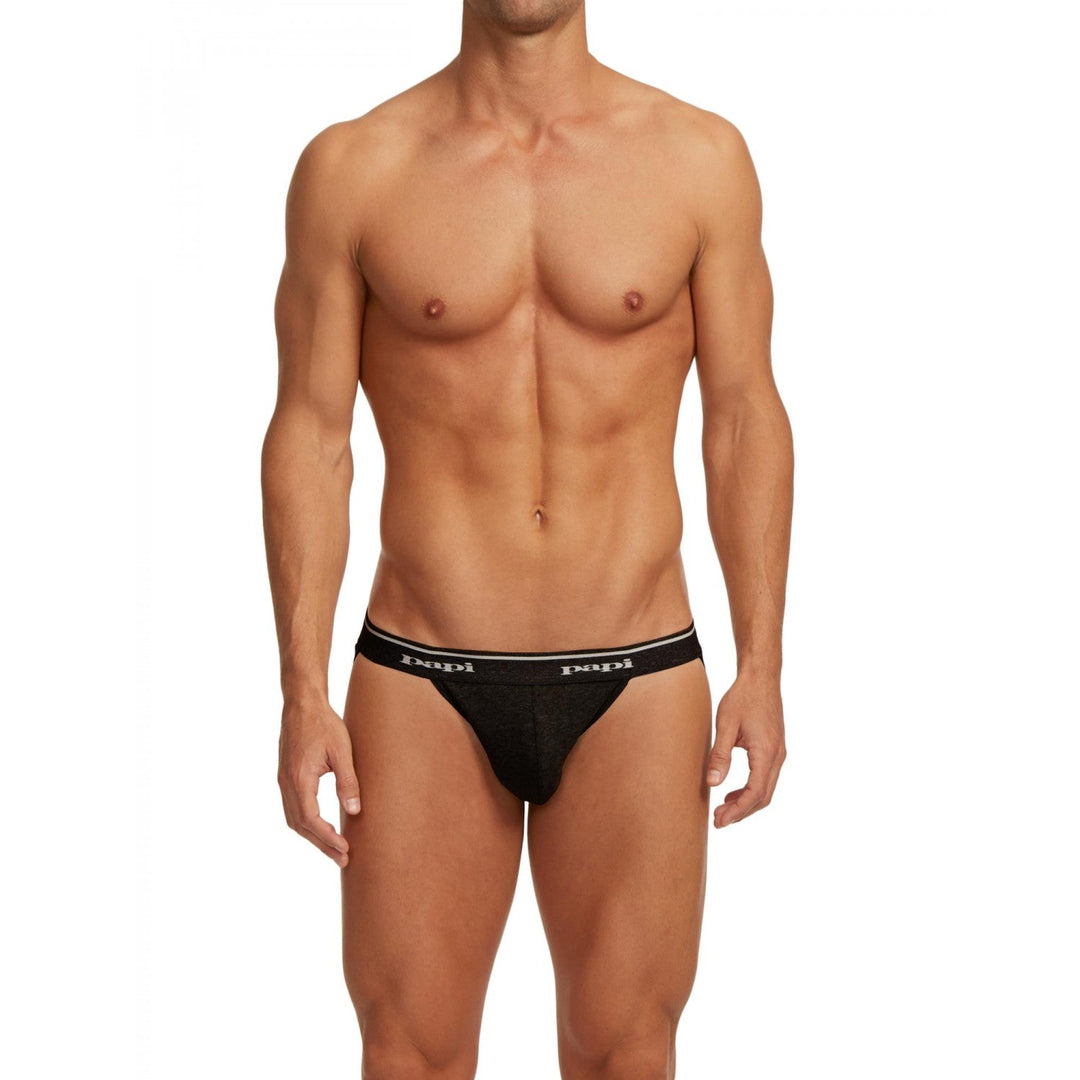 Papi Jock Strap Uomo In Cotone (Confezione Da 3) - Taglie S-XXL, Colori Vari - 5
