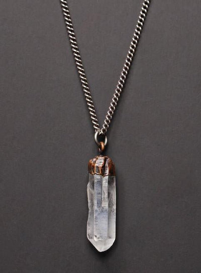 We Are All Smith Quartz + Sterling Silver Necklace